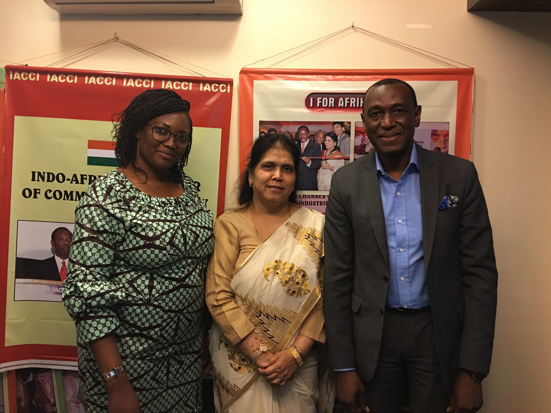 IACCI leadership with African delegates at I for Afrika