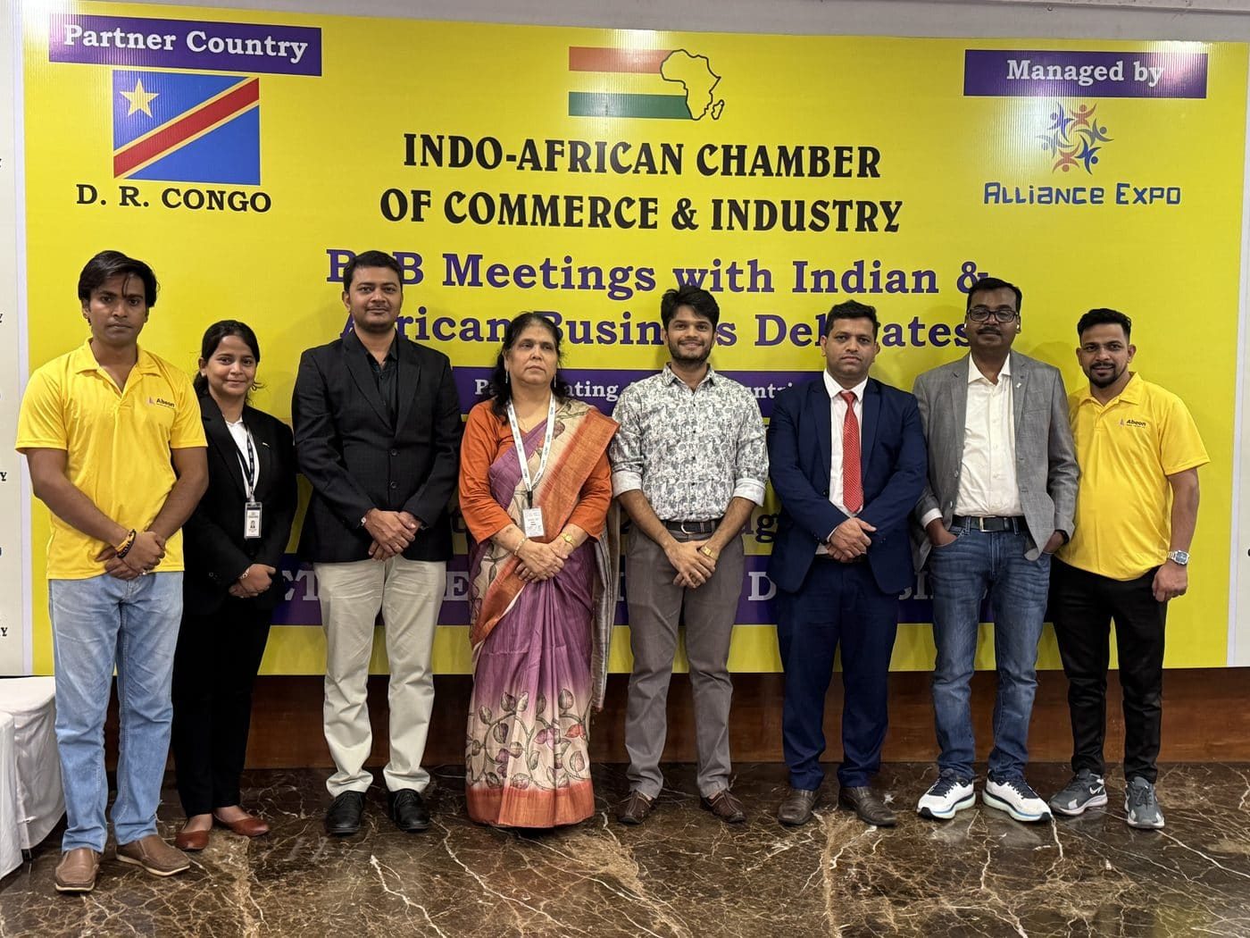 IACCI team at a B2B business delegation meeting