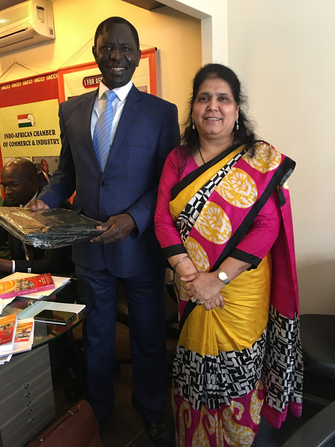 IACCI Secretary General with Senegal's Chamber of Commerce