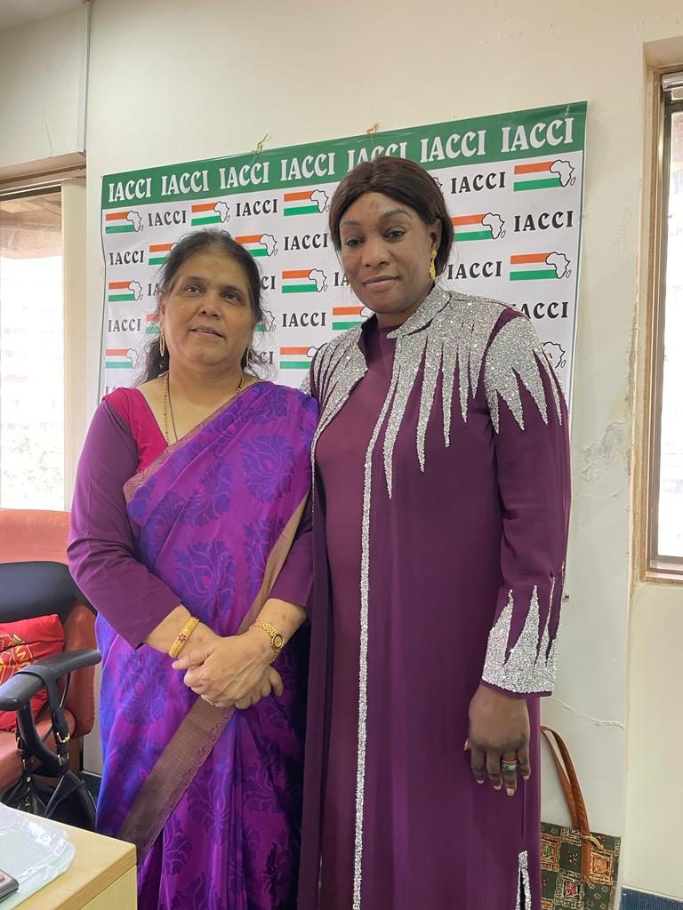 IACCI with UFICOP Senegal's chairperson